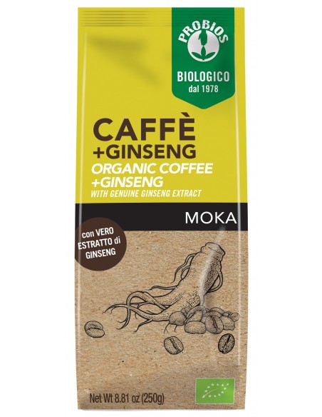 CAFFE' + GINSENG - per moka  - 1