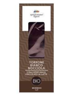 TORRONE BIANCO NOCCIOLA CIOCC LATTE 100G  - 1