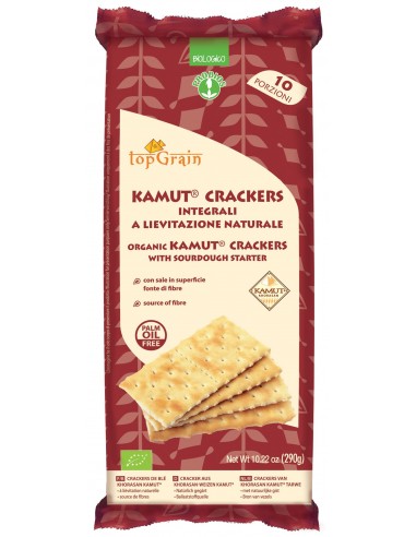 KAMUT CRACKERS CON LIEVITO 290G
