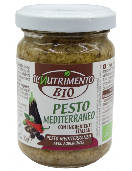 PESTO MEDITERRANEO con melanzane e olive  - 1