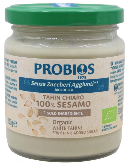 CREMA CHIARA 100% SESAMO - TAHIN CHIARO  - 1