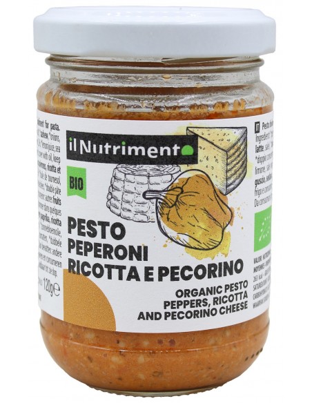 PESTO PEPERONI RICOTTA E PECORINO  - 1