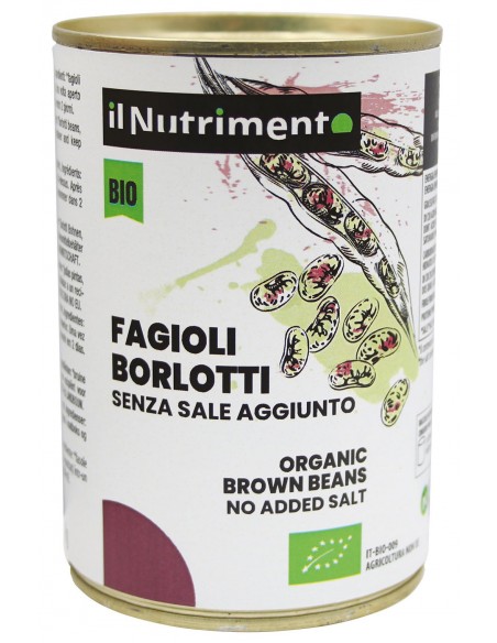 FAGIOLI BORLOTTI AL NATURALE  - 1