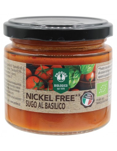 SUGO AL BASILICO NICKEL FREE  - 1