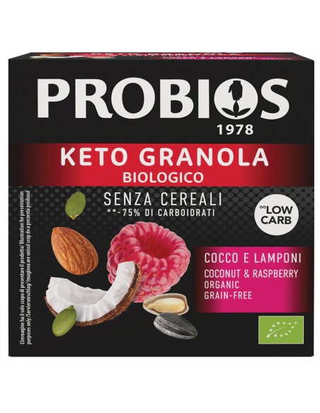 KETO GRANOLA COCCO E LAMPONI  - 1