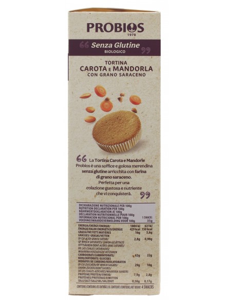 TORTINA CAROTE E MANDORLE SENZA GLUTINE  - 4