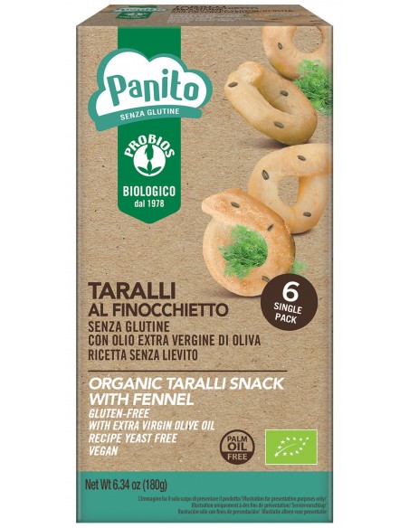 TARALLI AL FINOCCHIETTO SENZA GLUTINE  - 1