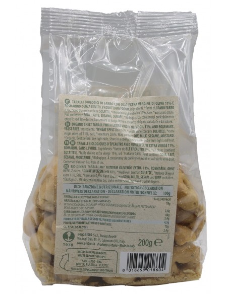 TARALLI DI FARRO AL ROSMARINO  - 2