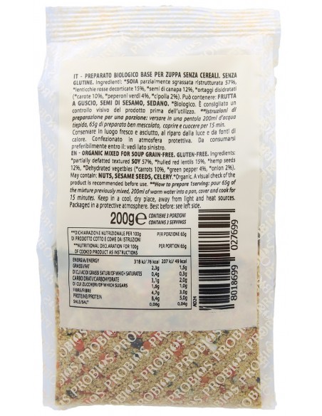 KETO SOUP SENZA CEREALI-RAPIDA COTTURA  - 2