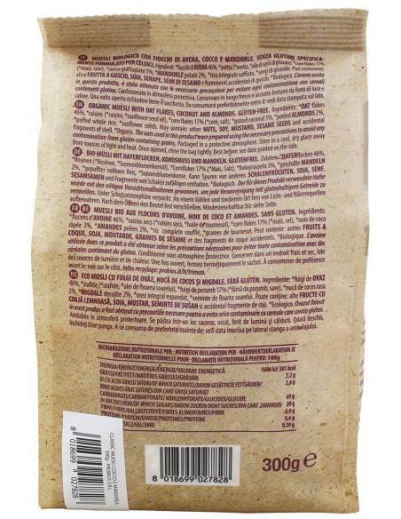 CLASSIC MUESLI COCCO E MANDORLA  - 2