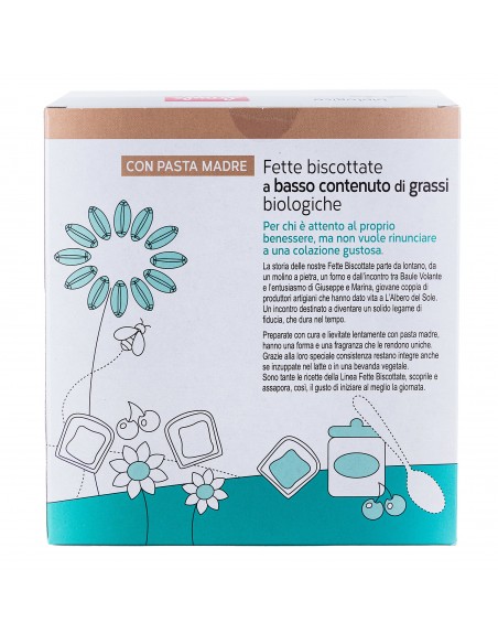 FETTE BISCOTTATE BASSO CONT. GRASSI  - 1