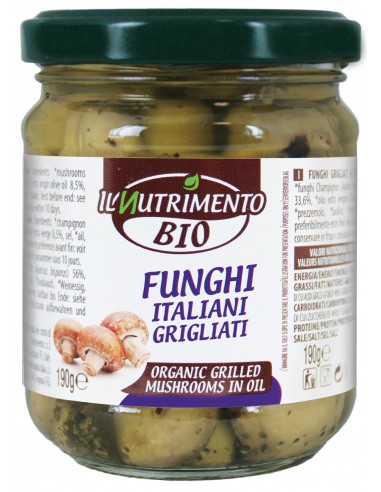 FUNGHI ITALIANI GRIGLIATI  - 1