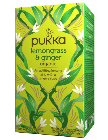 PUKKA LEMON GRASS GINGER  - 1