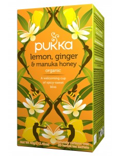 PUKKA LEMON GINGER MANUKA HONEY  - 1