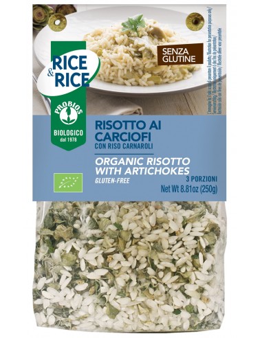 RISOTTO AI CARCIOFI - con miso  - 1