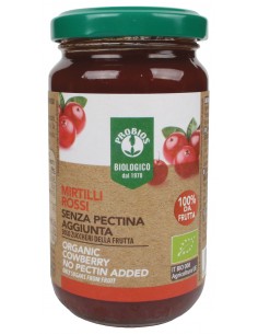 COMPOSTA MIRTILLO ROSSO SENZA PECTINA  - 1