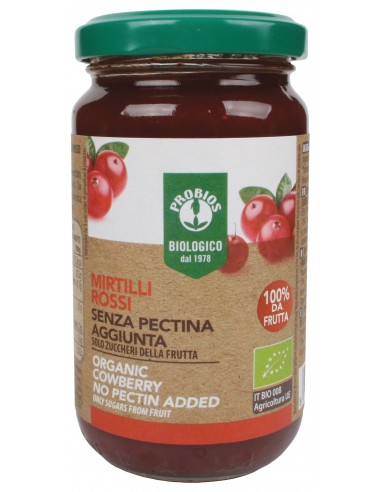 COMPOSTA MIRTILLO ROSSO SENZA PECTINA  - 1