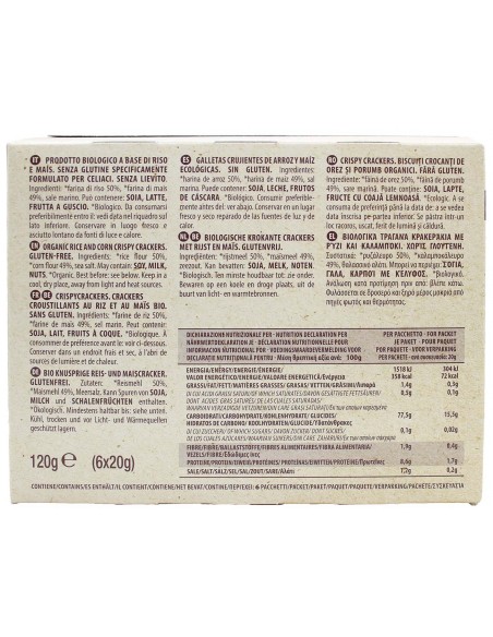 CRISPY CRACKERS DI RISO E MAIS  - 2