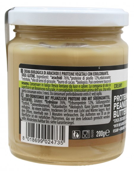 CREAMY PROTEIN + PEANUTS BUTTER 200G  - 4