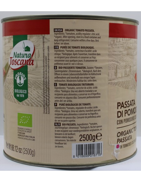 PASSATA POMODORO 2,50KG  - 2