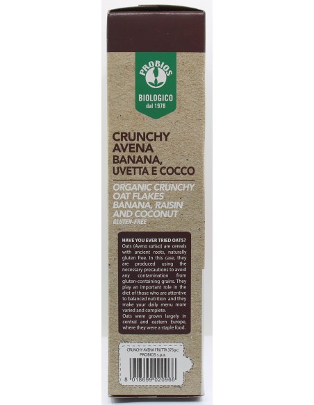 CRUNCHY AVENA BANANA UVETTA E COCCO  - 3