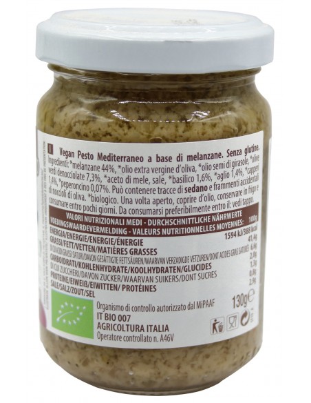 PESTO MEDITERRANEO con melanzane e olive  - 2