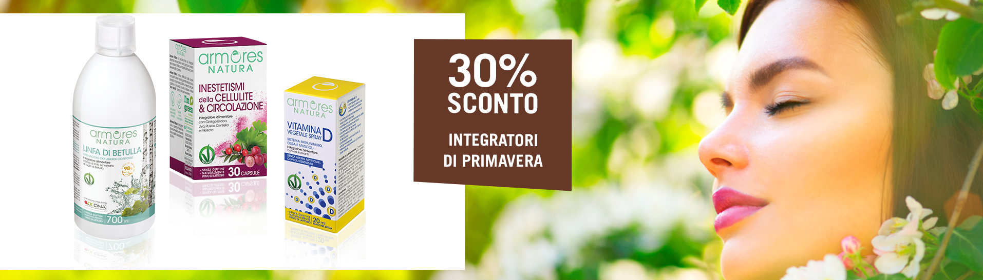 Promo integratori di primavera