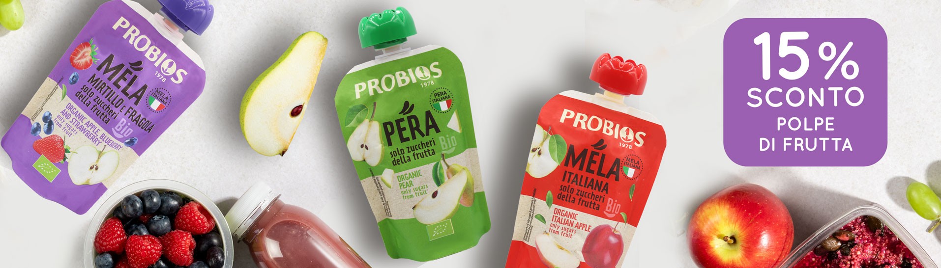 Promo polpe di frutta