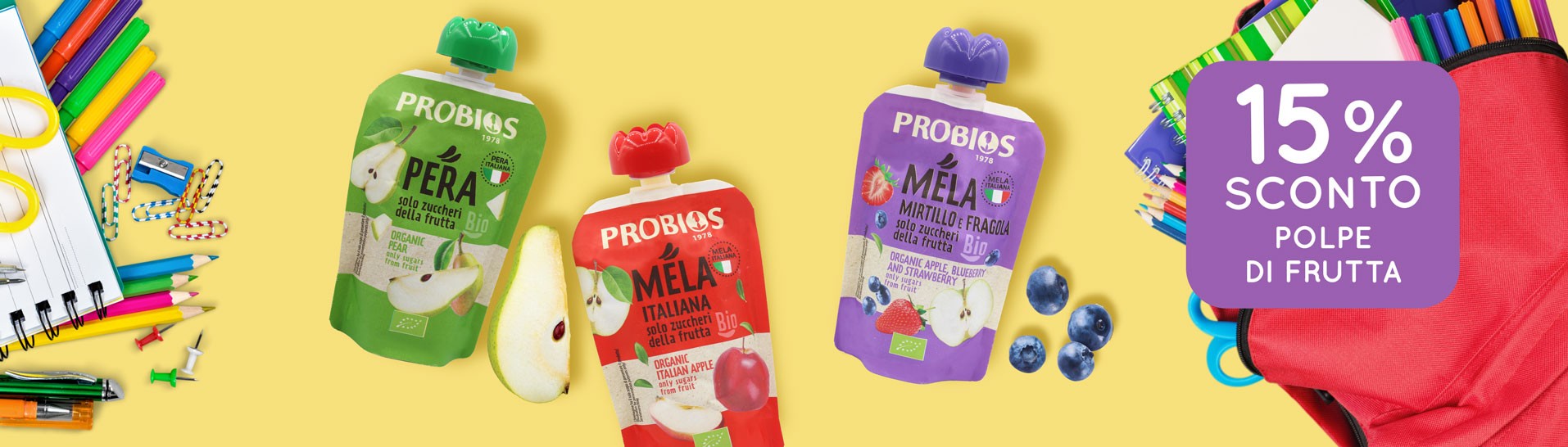 Promo polpe di frutta
